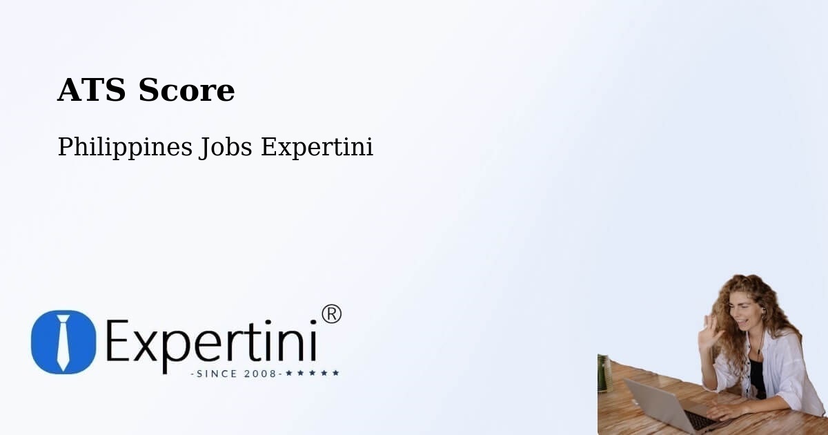 Resume ATS Score & Job Description Match Tool – Buang - Philippines Jobs Expertini