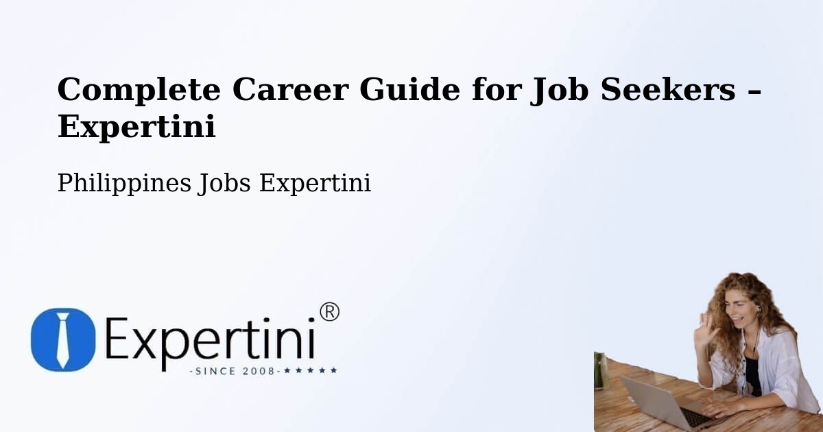 Career Guide for Job Seekers – Buang - Buang, Philippines Jobs Expertini