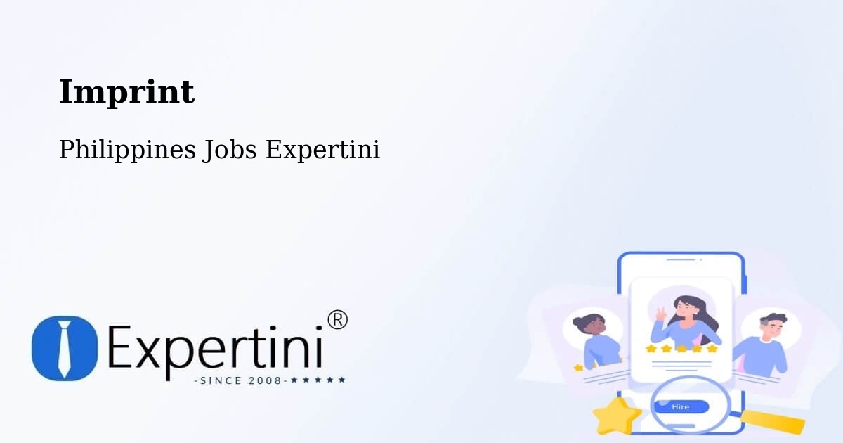 Imprint – Buang - Philippines Jobs Expertini
