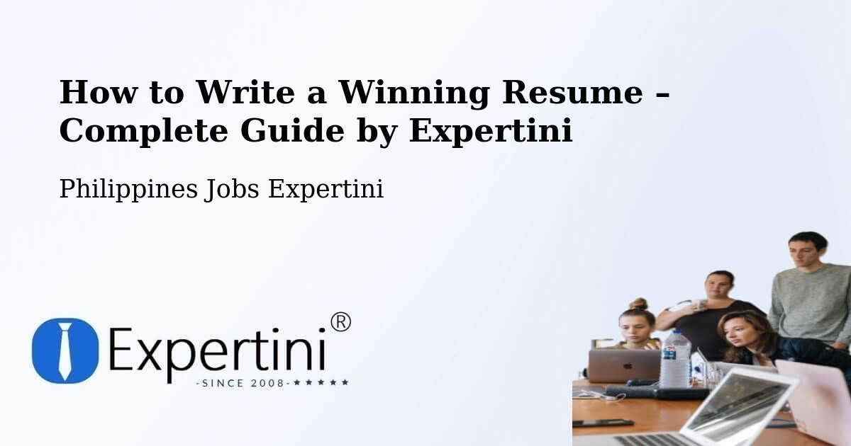Resume Writing Guide for Job Seekers – Buang - Buang, Philippines Jobs Expertini